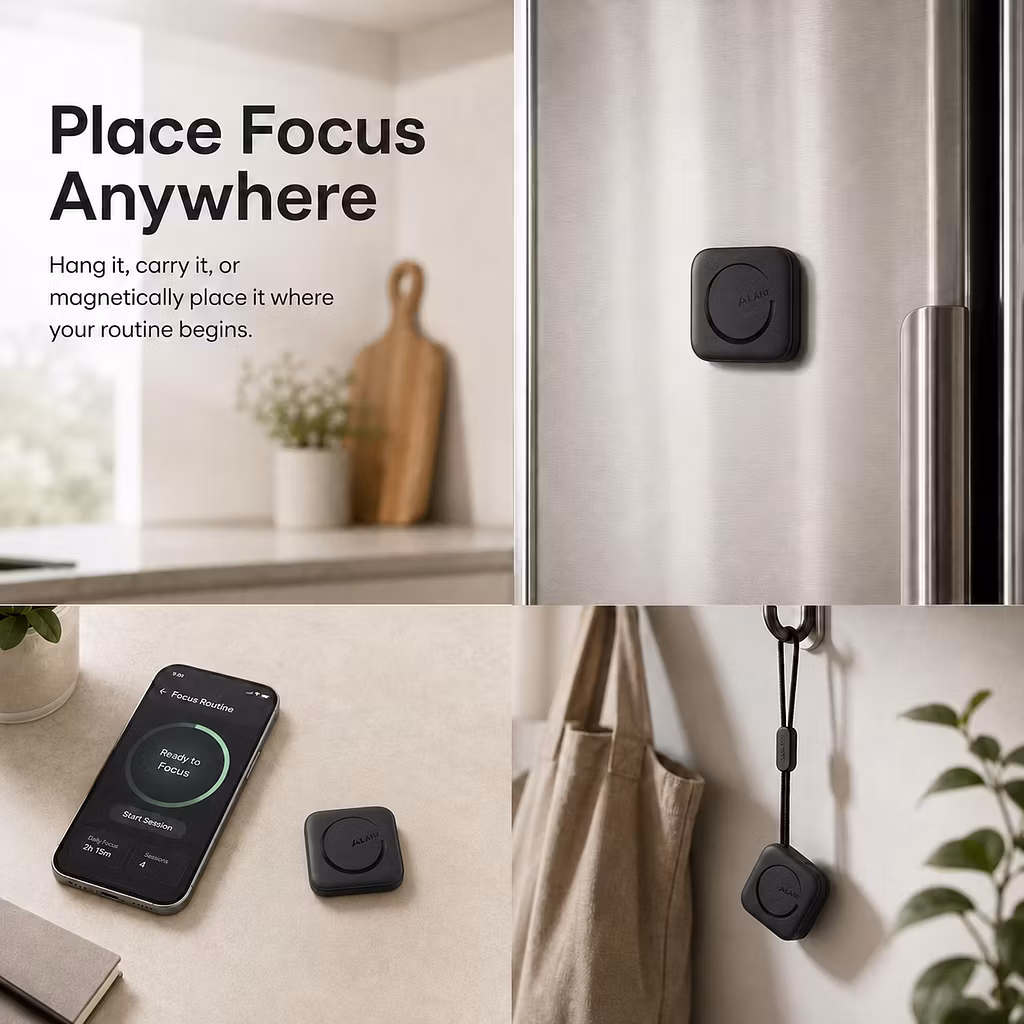 ALAFLY app Focus Space interface